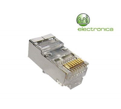 FICHA RJ45 MODULAR 8P8C BLINDADO